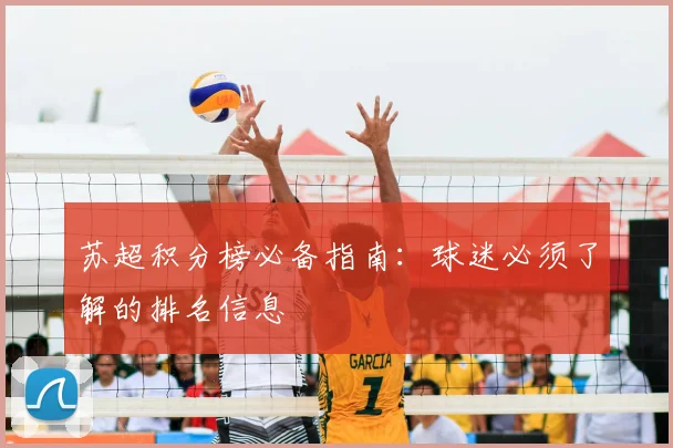 苏超积分榜必备指南:球迷必须了解的排名信息