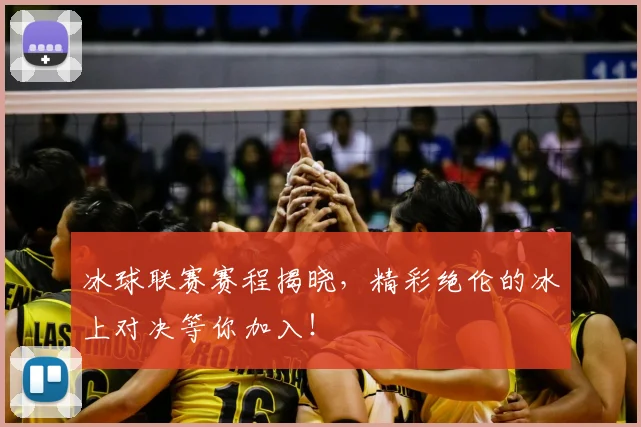 冰球联赛赛程揭晓，精彩绝伦的冰上对决等你加入！